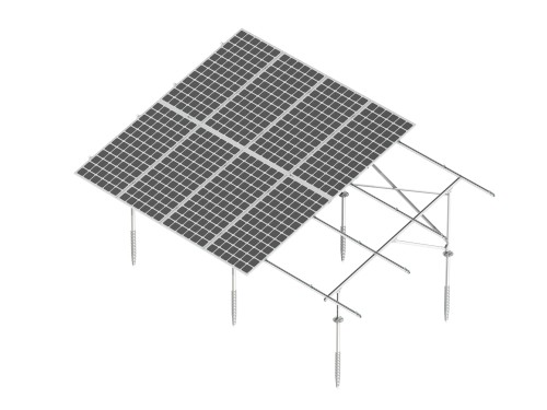 Ground Steel Solar Mounts Solutions